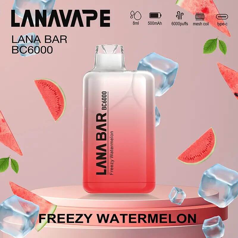 LANA-BC-6000-FREEZY-WATERMELON-SG-Vape-Bar