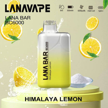 LANA-BC-6000-HIMALAYA-LEMON-SG-Vape-Bar