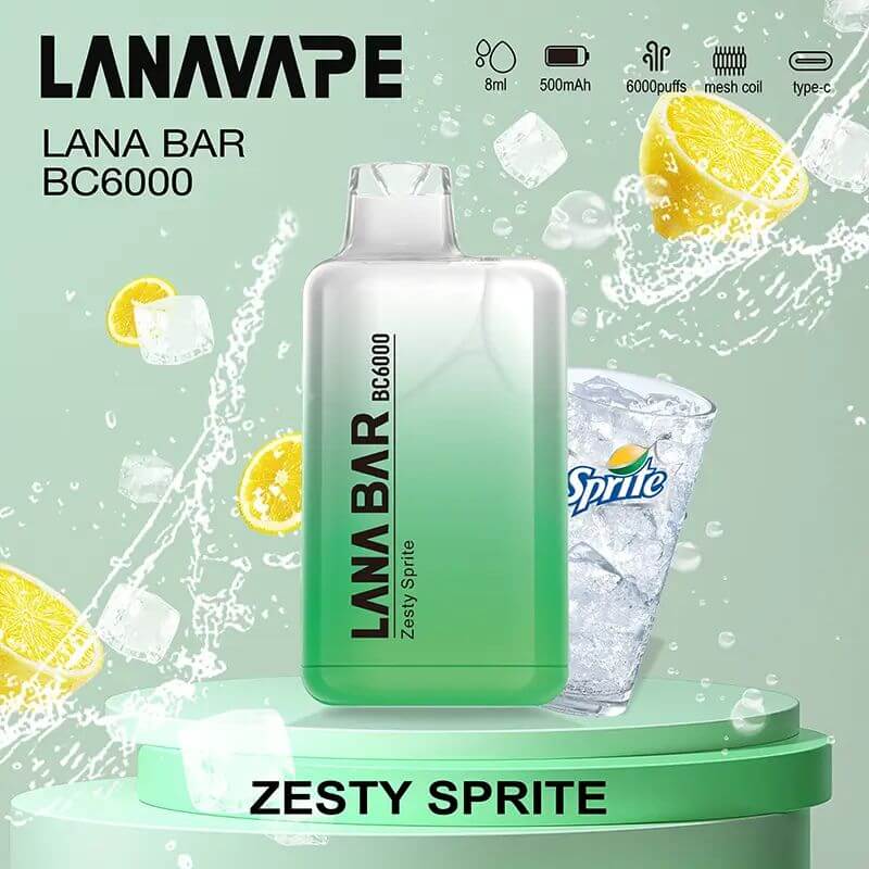 LANA-BC-6000-ZESTY-SPRITE-SG-Vape-Bar