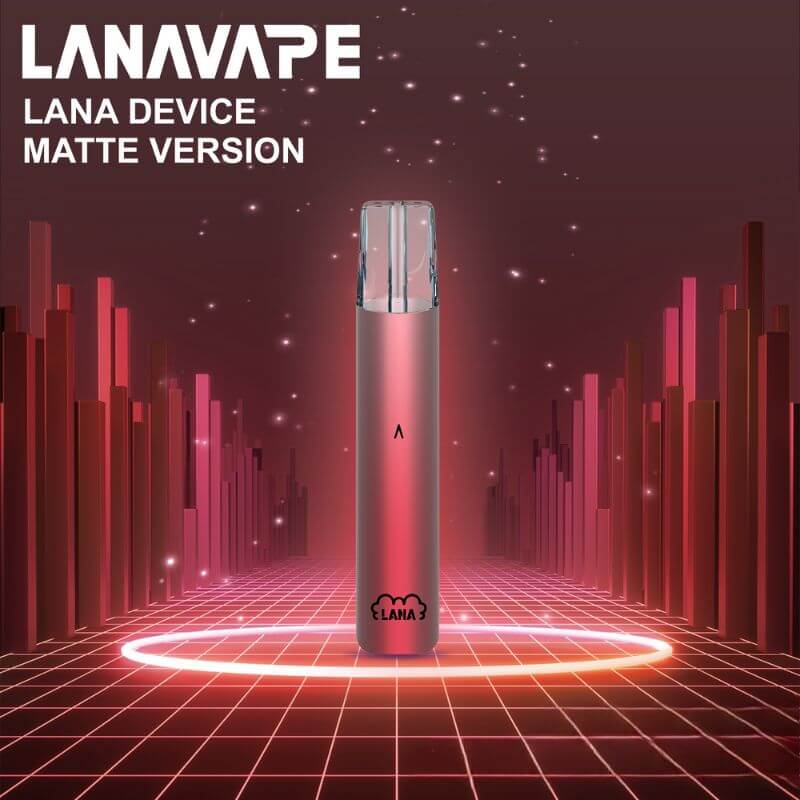 LANA-DEVICE-MATTE-CHERRY-PINK-SG-Vape-Bar