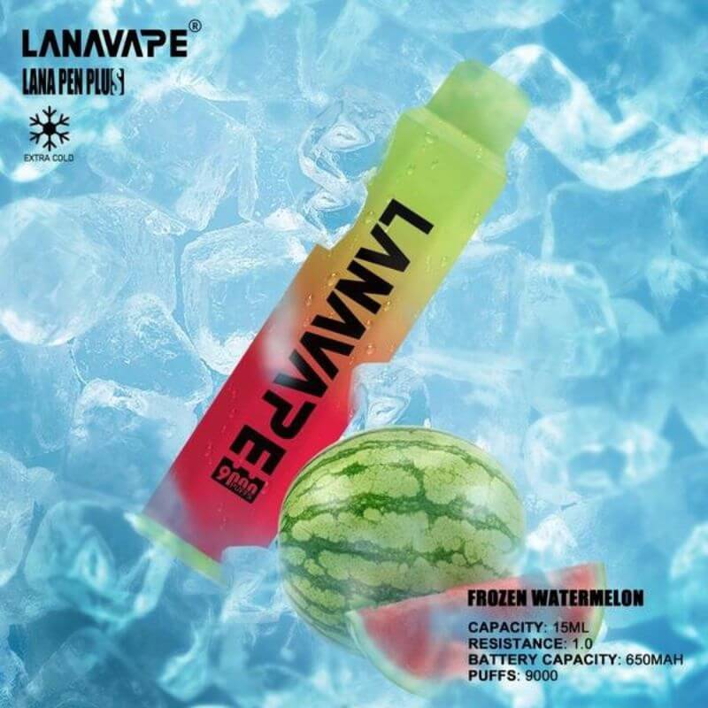 LANA-PEN-PLUS-9000-FROZEN-WATERMELON-Vape-Hub-My