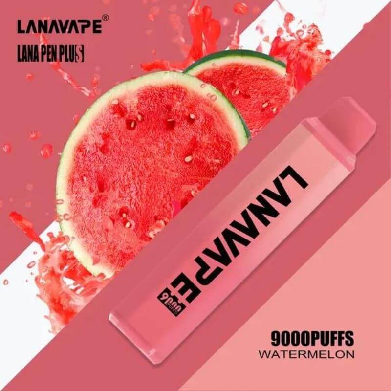 LANA-PEN-PLUS-9000-WATERMELON-Vape-Hub-My