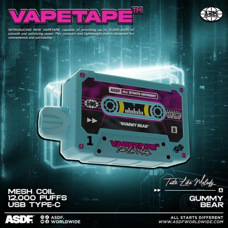 VAPETAPE-12000-GUMMY-BEAR-Sg-Vape-Bar