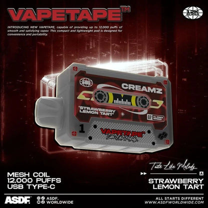 VAPETAPE-12000-STARWBERRY-LEMON-TART-Sg-Vape-Bar