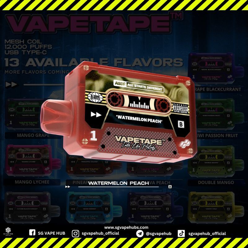 VAPETAPE-12000-WATERMELON-PEACH-Sg-Vape-Bar