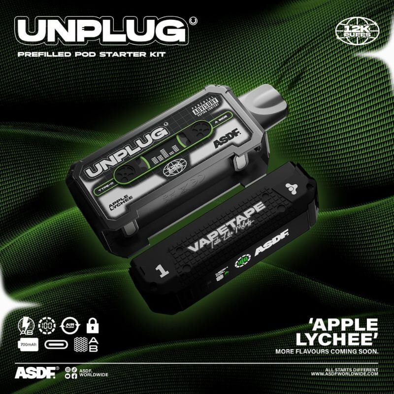 VAPETAPE-UNPLUG-KIT-APPLE-LYCHEE-Sg-Vape-Bar