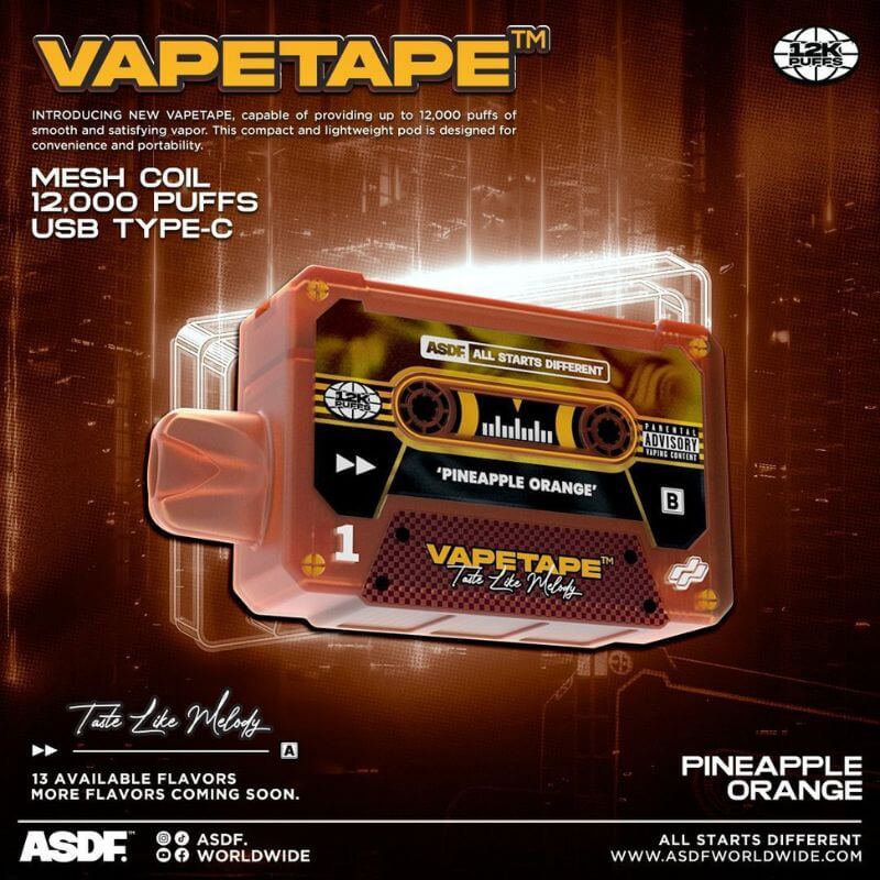 VAPETAPE-12000-PUFFS-PINEAPPLE-ORANGE-Sg-Vape-Bar